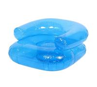 Chaise Gonflable Enfants Chaise de Piscine Gonflable Chaise imperméable chaises, Gonflable avec 2 bouches d'aération, Chaise de Bain pour bébé, aériens Portables pour Apprendre Le Camping (Bleu)