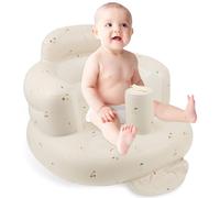Chaise gonflable pour bébé - Siège gonflable portable avec pompe à air intégrée - Pour bébés à partir de 3 mois - Support de siège arrière pour tout-petits - Siège d'appoint pour la maison et les