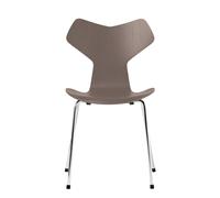 Chaise Grand Prix™ frêne teinte chromed steel base