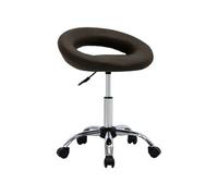 Chaise H. 69.5 cm non pliable interieur en plastique marron