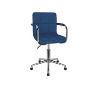 Chaise H. 74.5 cm interieur bleu en plastique