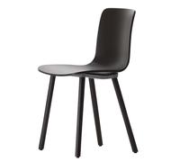 Chaise Hal RE Wood dark stained oak base