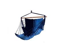 Chaise hamac caraïbes certifié fsc 100% - konfort - 130x225cm