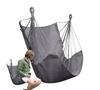 Chaise Hamac - Chaise Balançoire Suspendue pour Jardin,Siège Convivial pour Terrasse Intérieur Chambre Balcon Camping Extérieur
