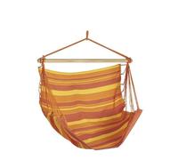 Chaise hamac coloris sunny certifié fsc 100% - trankil - 110x140cm