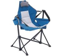 Chaise Hamac De Camping-Vevor-Avec Porte-Gobelet, Sac De Rangement, Appui-Tête, Dossier Réglable-Pour Camping Multicolore