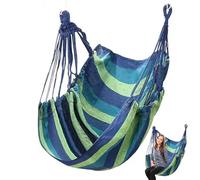 Chaise hamac d'intérieur - Swing en toile surdimensionnée - Dortoir universitaire - Chaise de détente confortable - Support solide de 500 livres - Tissu épais et durable - Utilisation en intérieur