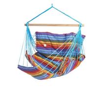 Chaise hamac multicolore certifié fsc 100% - konfort - 130x225cm