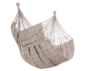 Chaise hamac simple Cumbia Outdoor comfort La Siesta gris