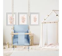 Chaise hamac suspendue bébé en bois