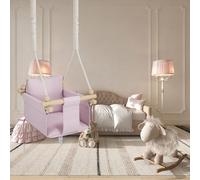 Chaise hamac suspendue bébé en bois