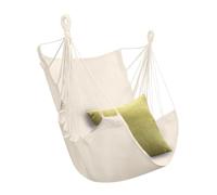Chaise Hamac Suspendue - Chaise Balançoire Suspendue pour Jardin | Siège Convivial pour Terrasse Intérieur Chambre Balcon Camping Extérieur
