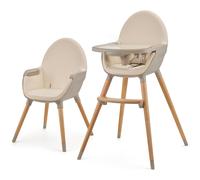 Chaise haute 2 en 1 Fini 2 Beige