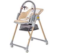 Chaise haute 2 en 1 Lastree Wood