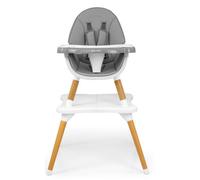 Chaise Haute 2-En-1 Milly Mally Malmo Grise