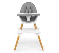 Chaise Haute 2-En-1 Milly Mally Malmo Grise