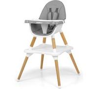 Chaise Haute 2-En-1 Milly Mally Malmo Grise