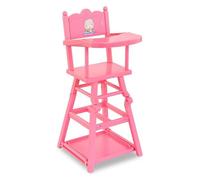 Corolle - Chaise haute, accessoire, pour poupon 36 et 42cm, dès 3 ans, Rose, 9000141290