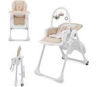 Chaise haute 2 en 1 Tummie Beige