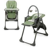 Chaise haute 2 en 1 Tummie Green