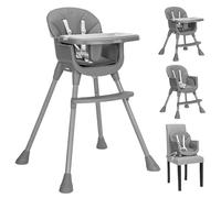 Chaise haute 3 en 1 Vanilla gris - Lorelli