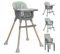 Chaise haute 3 en 1 Vanilla vert - Lorelli