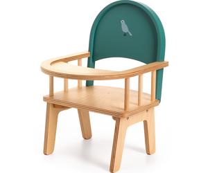 Chaise haute à barreaux pour poupon