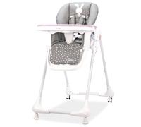 Chaise Haute À Roulettes Pink Bunny Rose TU