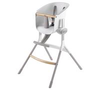 Chaise Haute Beaba Up And Down Grey/White