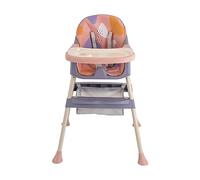 Chaise Haute Bébé Chaise Haute Bébé Evolutive Réglable en Hauteur avec Repose Pieds et Plateau Amovible Chaises Hautes Capacité de Charge 70kg,Pour les Bébés de Plus de 6 Mois