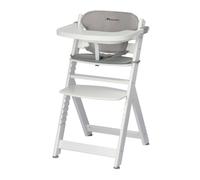 Chaise haute bébé en bois avec coussin timba white TU
