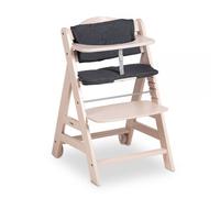 Chaise Haute Bébé En Bois Beta+ White Washed
