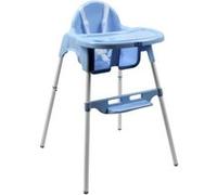 Chaise haute bébé, enfant, réglable hauteur et tablette - Délice Bleu Bleu G