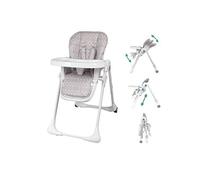 Chaise Haute Bébé Evolutive Pliable Roulettes Zen
