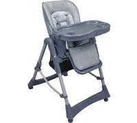 Chaise haute bébé pliable réglable hauteur dossier tablette - Ptit - Agate - Monsieur Bébé Gris Foncé G