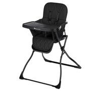 BEBECONFORT LILY Chaise haute bébé, ultra compacte et légère, confort optimal, de 6 mois à 3 ans, jusqu'à 15 kg, Tinted graphite gris TU