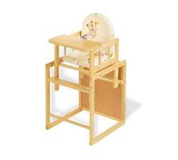 Chaise Haute Lene en bois Naturel