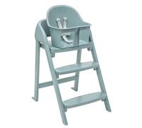 Chaise haute Crescendo Lite pour bébés dès 6 mois, évolutive jusqu'à 110 kg, 3 configurations, convertible en chaise enfant et adulte, repose-pieds réglable, pliage compact