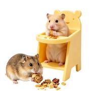 Chaise haute d'alimentation pour hamster Habitat d'alimentation décoratif
