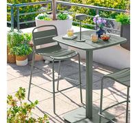 Hespéride - Chaise Haute de Jardin alegoria empilable Vert Laurier