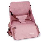 Chaise haute de voyage - sac hummus étoiles rose TU