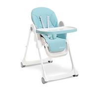 Chaise haute en aluminium COMFORT EAT vert, pour bébé