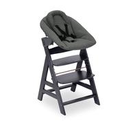 HAUCK - Chaise haute Alpha Newborn Set plus - Gris foncé