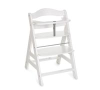 Chaise Haute En Bois Pour Bebe Evolutive Alpha + White - Hauck