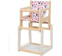 Gollnest & Kiesel Chaise haute pour poupée GOKI en bois – Table 2 en 1