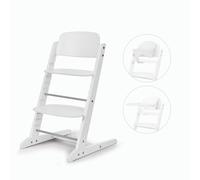Chaise haute évolutive 3 en 1 Iris All White
