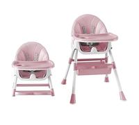 Chaise Haute Evolutive 4 en 1,Transat, Balancelle et Rocker Multifonction pour Bébé (0m+ 15kg) / Reclinable, Pliable et Réglable,Harnais 5 Points,Siège de table enfant