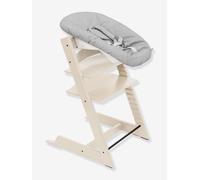 Stokke - Pack Chaise haute Tripp Trapp Hêtre + Baby Set + Newborn set - Vanilla White