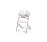 Chaise haute évolutive Evosit Blanche + tablette