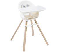 Maxi-Cosi Chaise haute Moa 4-en-1 — Évolutive 6 mois–7 ans, transformable en rehausseur, Beyond White